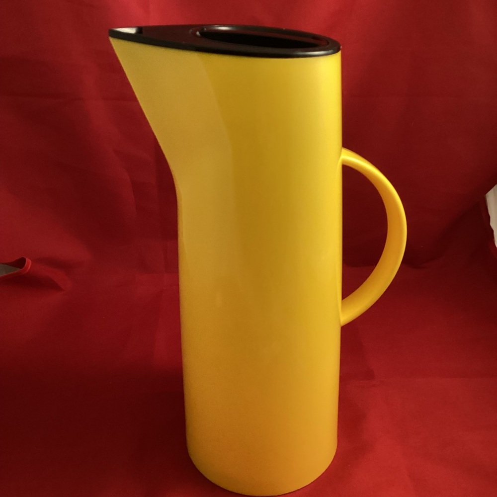 Vintage Mikasa Yellow Carafe Pitcher made in Japan